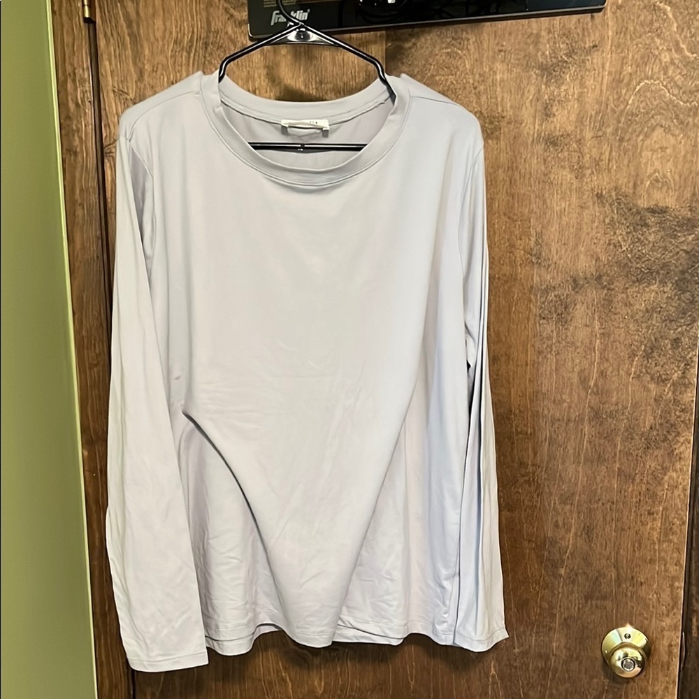 Zenana Women's Gray Long Sleeve Top